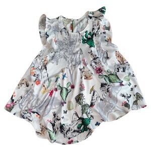 KOCH Women's The Erica Top Satin Rare Print Blouse Western Desert Size Small